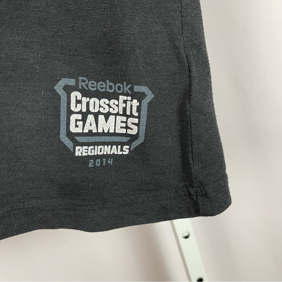 Reebok Small Crossfit Games NorCal Regionals 2014 V Neck Graphic Tee Shirt - Picture 3 of 8